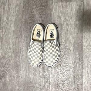 Vans classic slip on.  Warn only twice